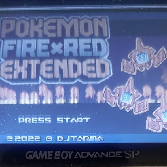 Pokemon FireRed Extended GBA ROM Hack Game Custom Gameboy Advance - Picture 4 of 9